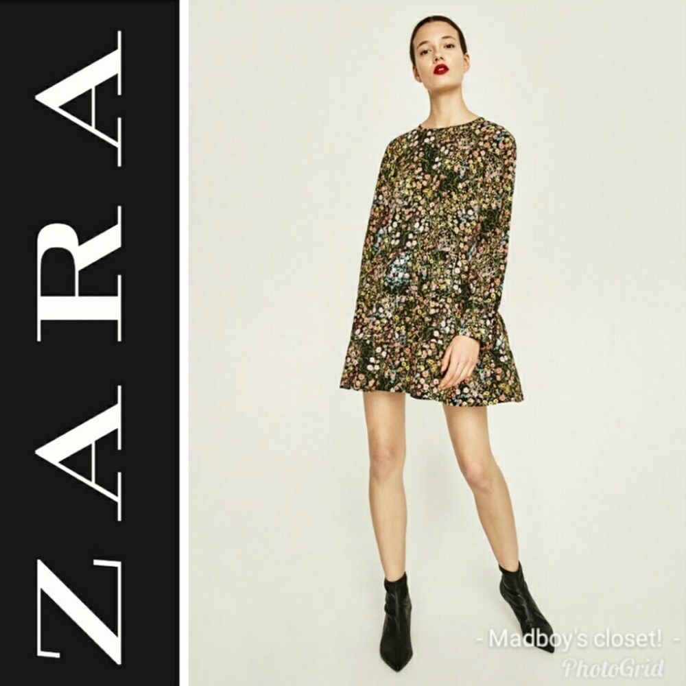 NWOT Floral Zara Romper